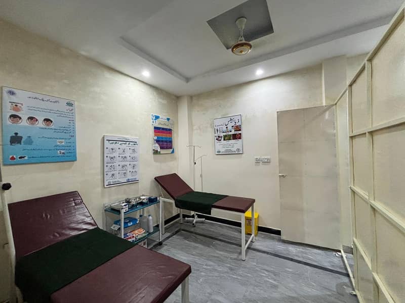 Furnished Running Clinic for Rent 0