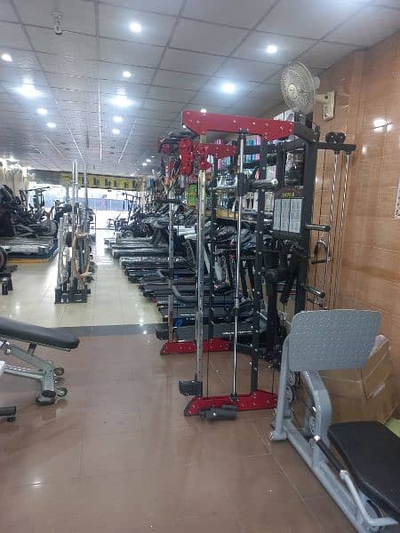 multi functional Smith cable power rack gym and fitness machine 6