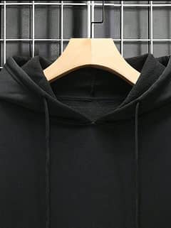 Men's fleece plain Hoodie