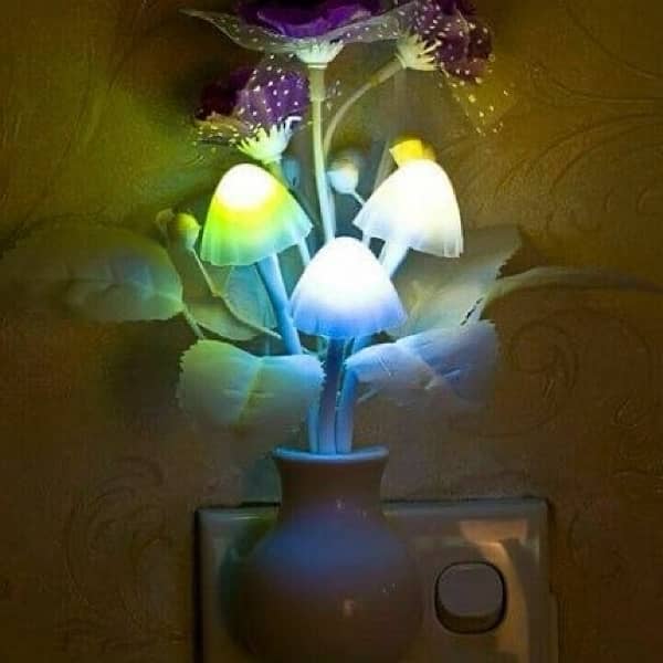 Mirror Night Lamp, Flower 1