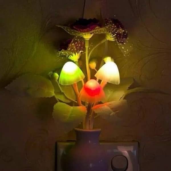 Mirror Night Lamp, Flower 5