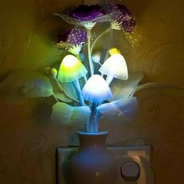 Mirror Night Lamp, Flower 6