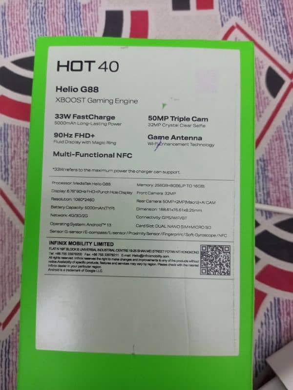 infinix hot 40 4