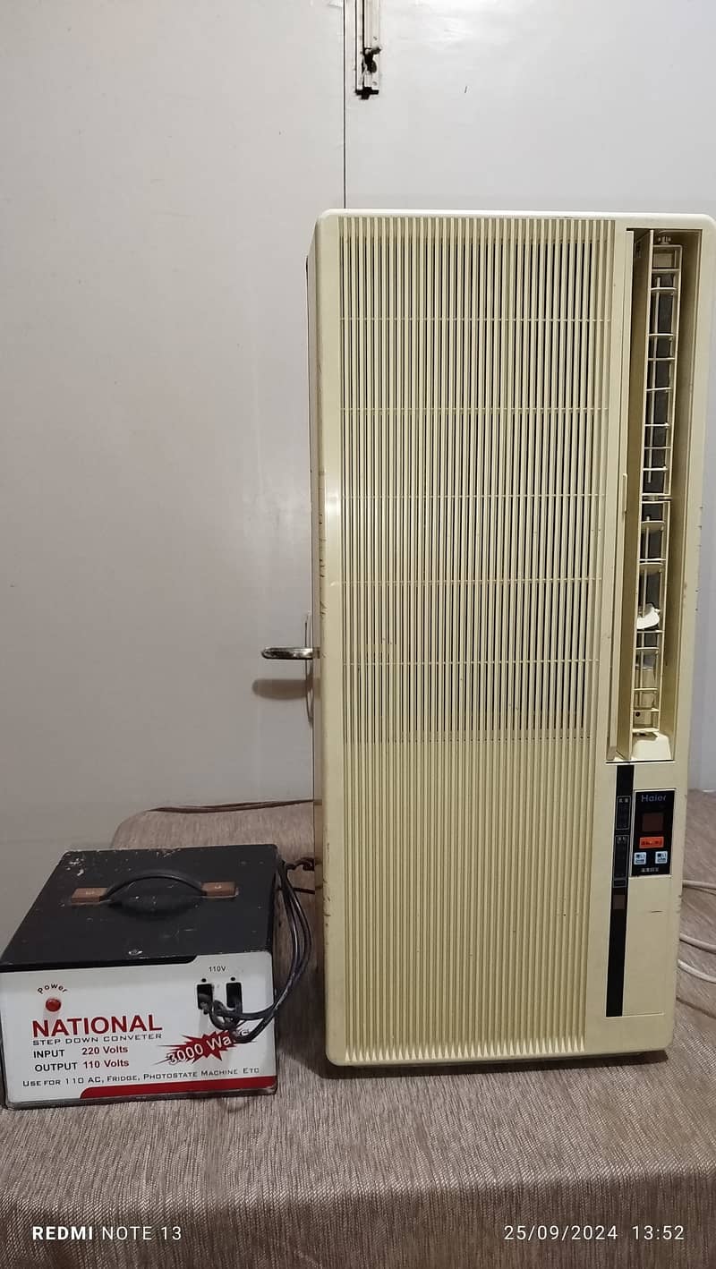 Window AC 110 with 220 Stepdown transformer 2