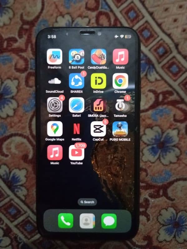 iphone x PTA approved /64 gb 1