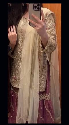 Nikkah Bridal Dress | Wedding Gown | Bride's Dress | Bridal Gown