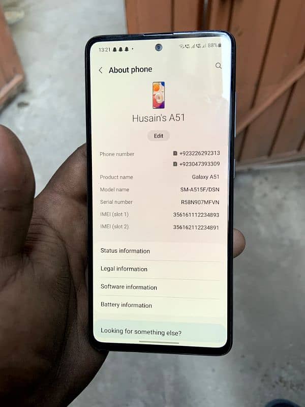 Samsung A51 6/128 gb ha 7