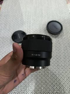 SONY 50mm f/1.8 E-mount lens