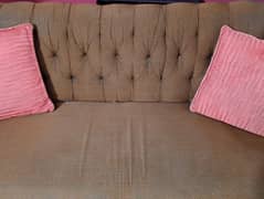 5 seater sofa set condition 8/10 (1+1+3 seater)