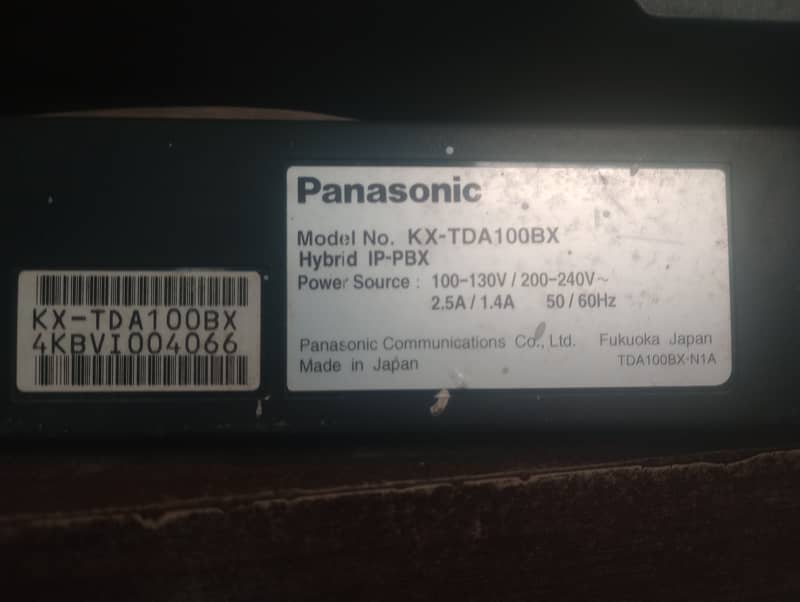 PANASONIC PABX KX-TDA100BX 6