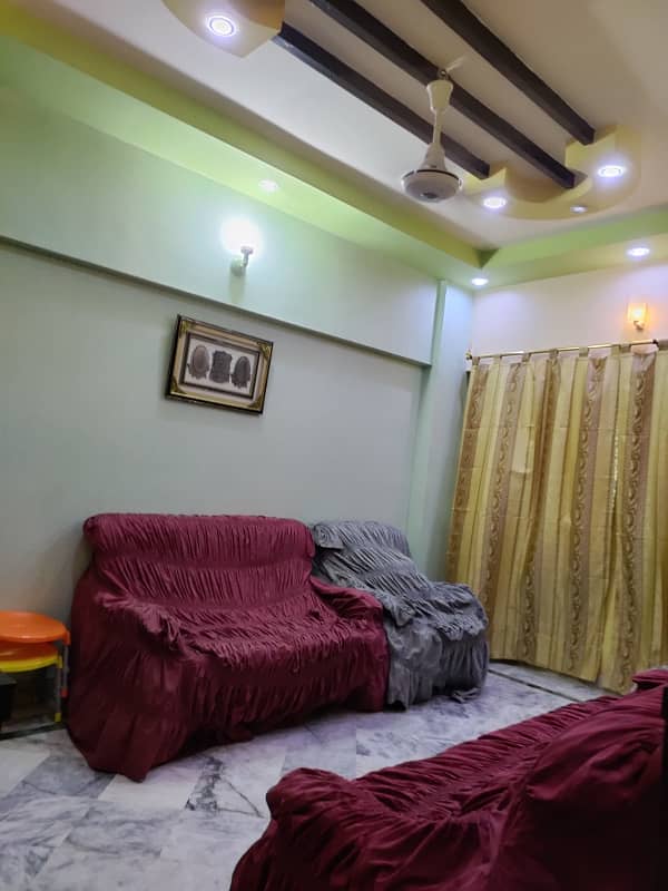 3 BED DD FLAT FOR SALE IN GULSHAN E IQBAL BLOCK 13D2 26