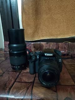 Canon 600D Cemra with TWO Lens