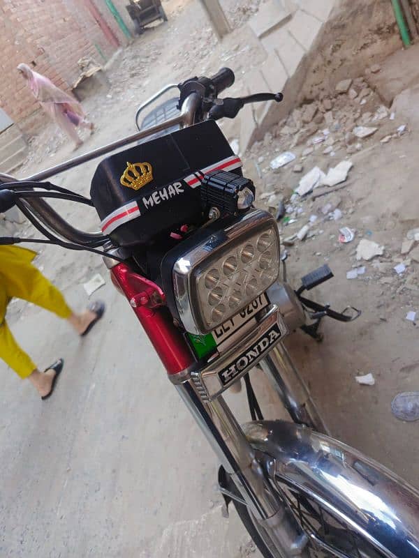 honda 125 condition bht achi ha 7