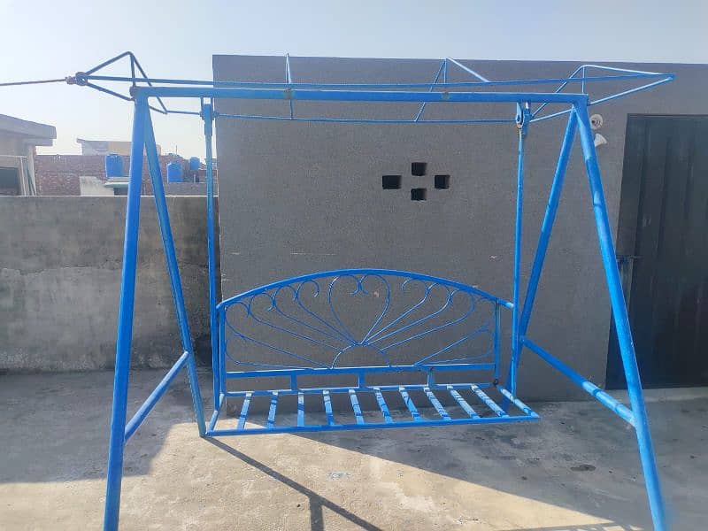 Garden Jhula 3 seater with Strong Iron Body 2