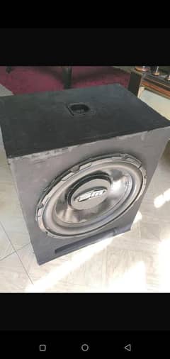 BM company woofer heavy bass good condition