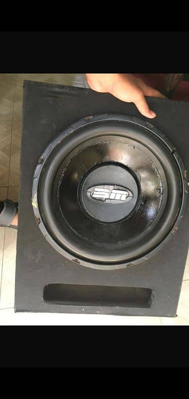 BM company woofer heavy bass good condition 1