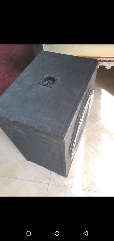 BM company woofer heavy bass good condition 4