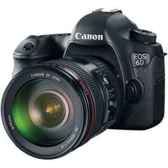 canon 6D Cemra Full frame With lens