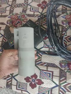 Receiver, double LNB, 50 feet wire for sale.