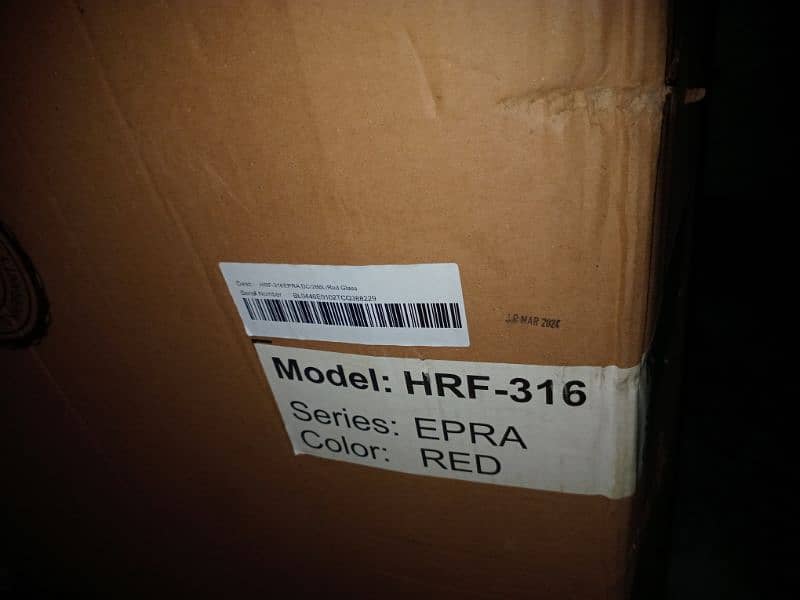 haier refrigerator hrf 316. 5