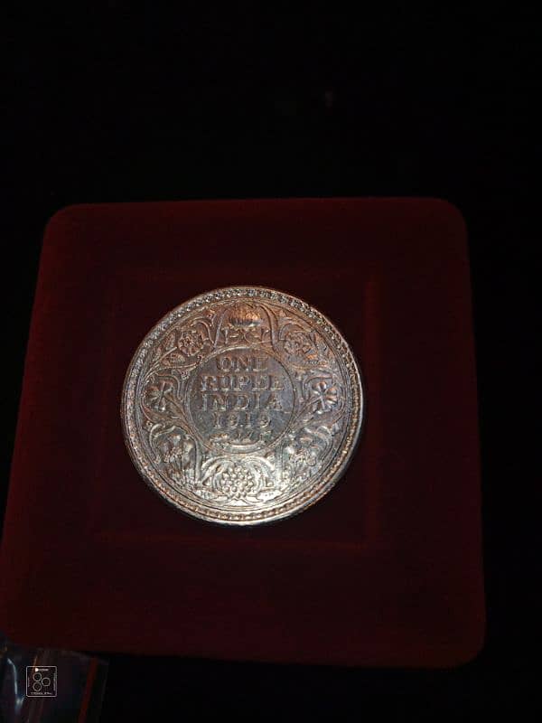 Antique silver coin of india 1