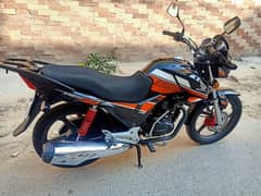 Honda Cb150F black Colour (Golden Number )