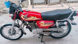 Honda CG 125 2021 Model With genuine Parts and File Card