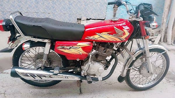 Honda CG 125 2021 Model With genuine Parts and File Card 1