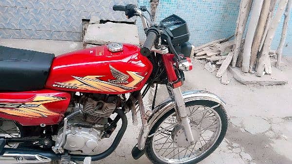 Honda CG 125 2021 Model With genuine Parts and File Card 2