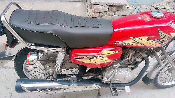 Honda CG 125 2021 Model With genuine Parts and File Card 3