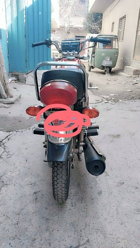 Honda CG 125 2021 Model With genuine Parts and File Card 5