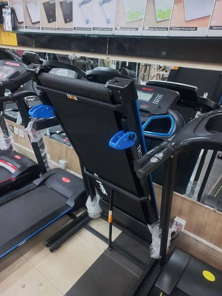 slimline treadmill running jogging gym and fitness machine 5