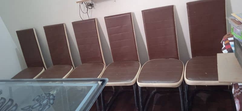 Dining Table With 6 Chairs Set 3