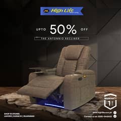 HIGH LIFE RECLINER SOFA. Pakistan’s Best Recliner Sofas|Massger Chair