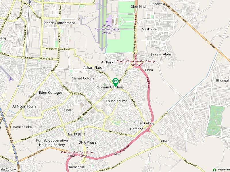 6 Marla Residential Plot For Sale In Ali View Garden , Bhatta Chowk Lahore 0