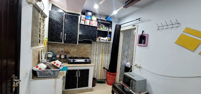 Flat Furnished Available For Sale 1 Bed Living Vip Location Of Iqbal Town Moon Market Lahore. 2