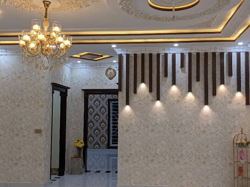 12 MARLA BRAND NEW Luxury Ultra-Modern Style Double Storey House Available For Sale In Johar Town Lahore Standard Dimension Vip Canal Location 22