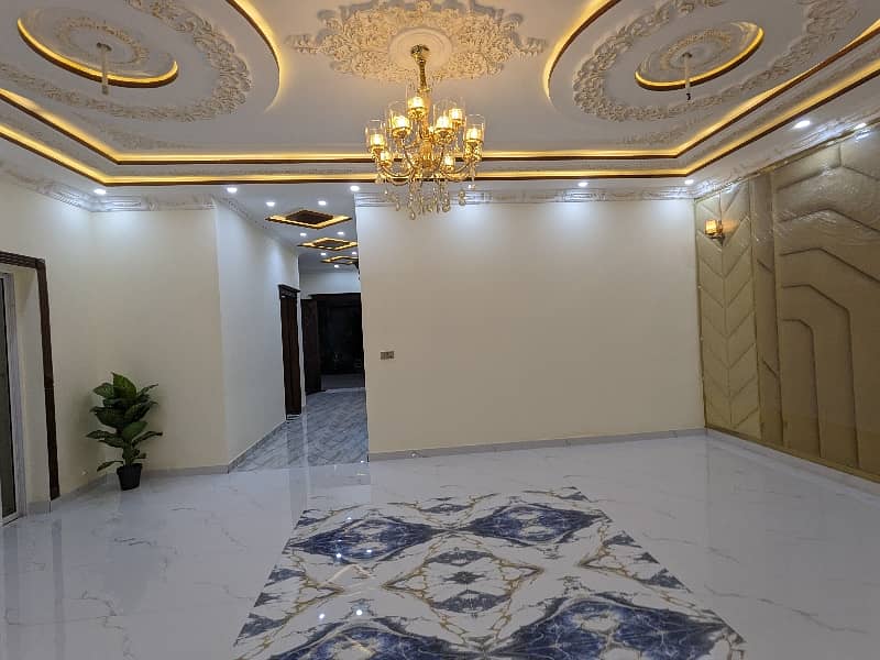 12 MARLA BRAND NEW Luxury Ultra-Modern Style Double Storey House Available For Sale In Johar Town Lahore Standard Dimension Vip Canal Location 37