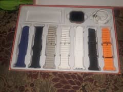 new S100 ultra smart watch 7 in 1 strap in new condition