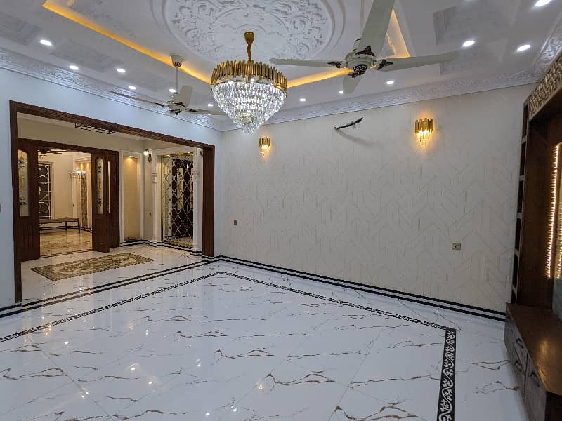 12 Marla Facing Park Brand New Luxury Vip Latest Spanish Style Triple Storey House Available For Sale In Johar Town Lahore 23