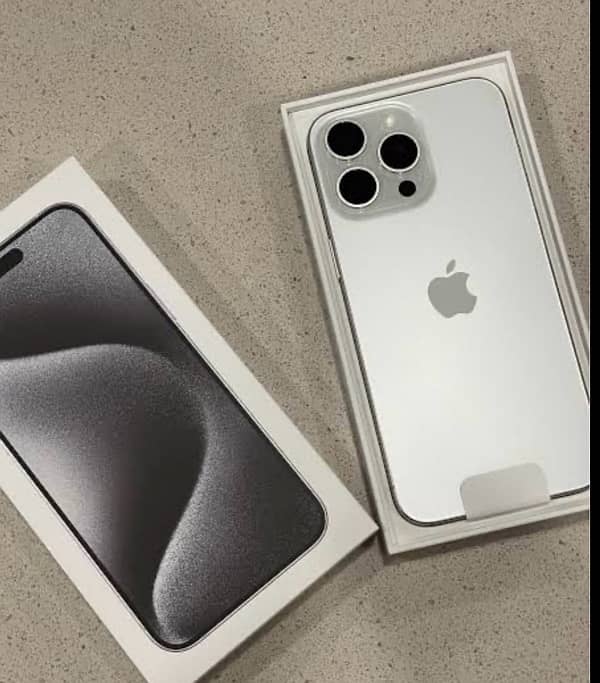 IPHONE 15 PRO MAX WHITE 256gb LLA NON PTA 0