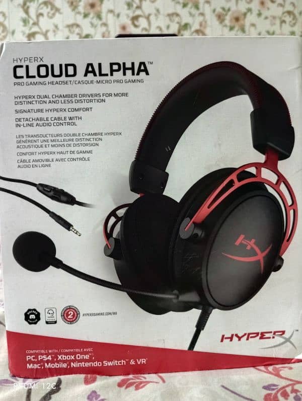 HyperX Cloud Alpha - Gaming Headset 1