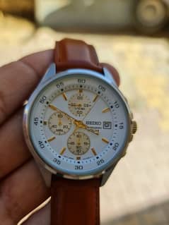 Seiko Chronograph 100m condition 10/10 straps change