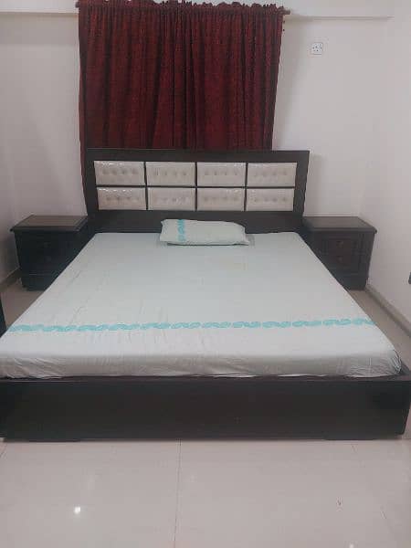 King size bed set 2