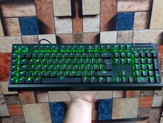 Razer BlackWidow V4 Mechanical Gaming Keyboard: Green Switches Tactile