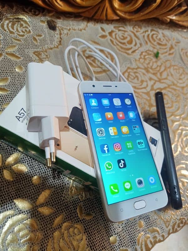 oppo A57 home use new condition 0