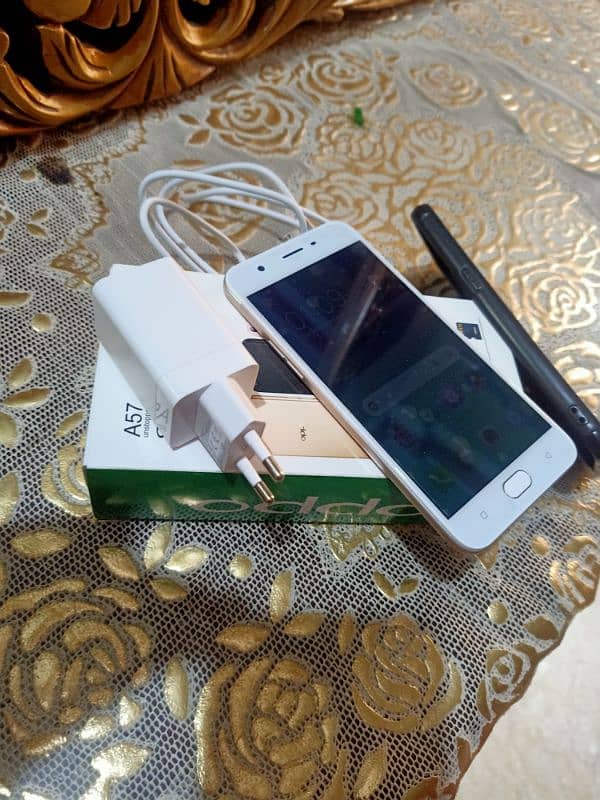 oppo A57 home use new condition 1