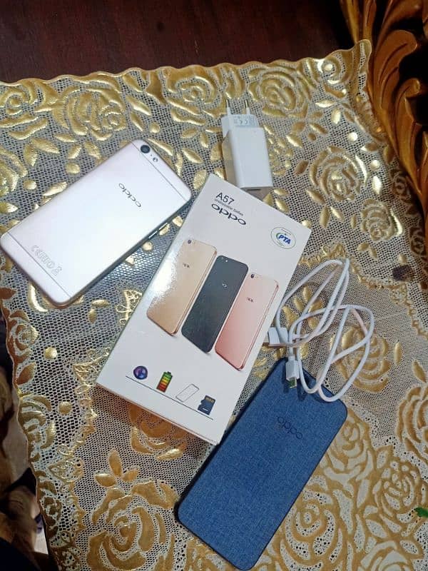 oppo A57 home use new condition 9