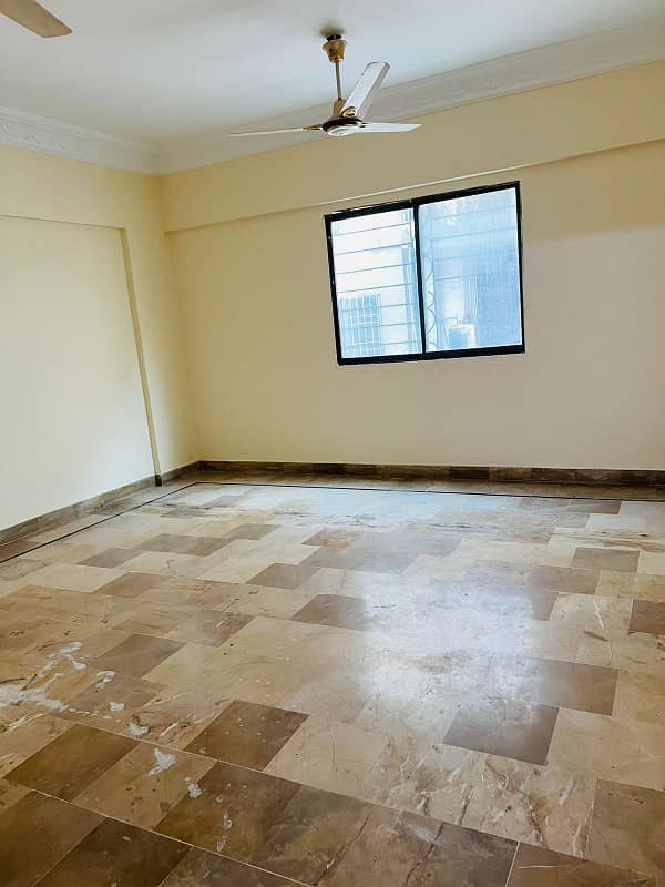 DHA phase 7 3bed drowning dining fully renovated 1st floor good location fimly building 7