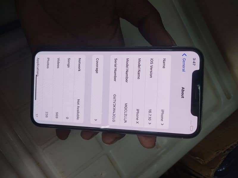 iPhone X 64G non pta 5